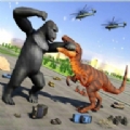 大猩猩恐龙袭击Gorilla Dinosaur Attack