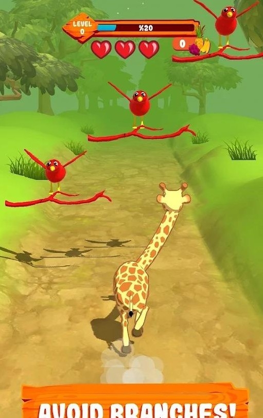 长颈鹿冒险跑0