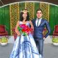 幸福的婚礼家庭梦想3D