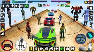 真实汽车特技表演(Extreme Car Stunt Car Games)1